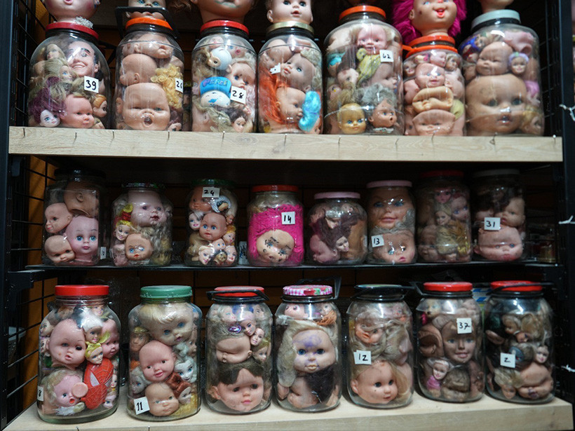 Kocaeli'de görenleri ürküten koleksiyon