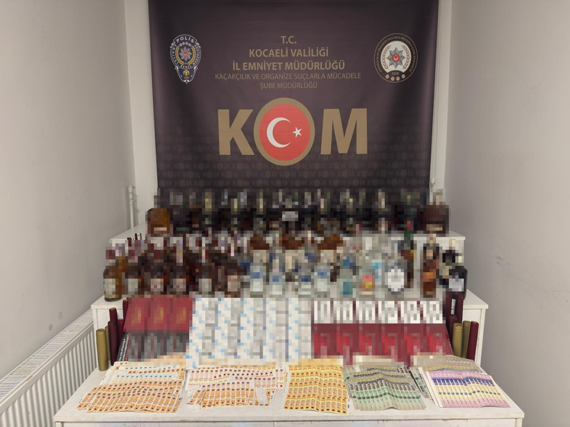 Kocaeli'de 5 milyon liralık kaçakçılık operasyonu