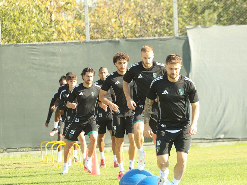 Kocaelispor’da tatil bitti idman zamanı