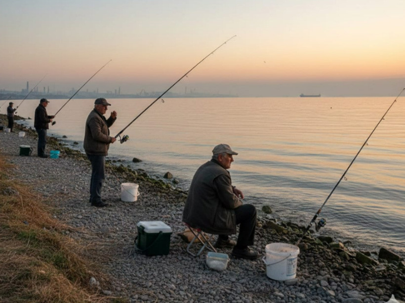 İzmit Körfezi'nde oltalar sessiz