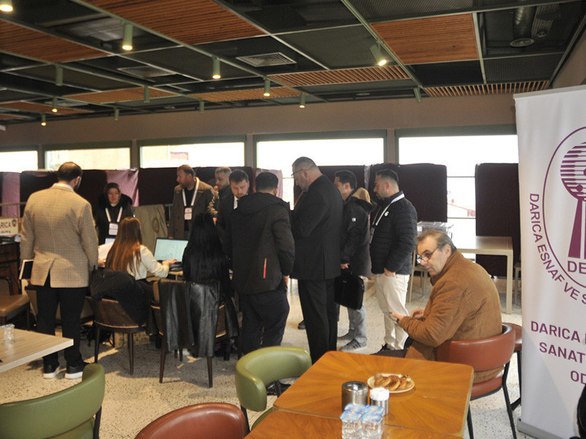 Darıca Esnaflar Odası’nda iki adaylı kongre