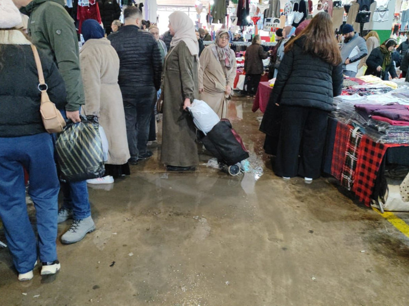 Doğu Kışla’da yağmur çilesi