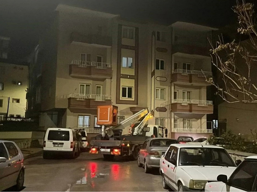 Darıca’da elektrik prizi yangına sebep oldu