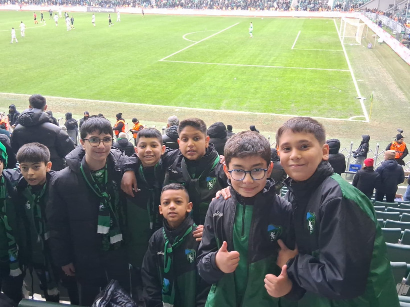 Sokaktan tribüne hayal gerçek oldu