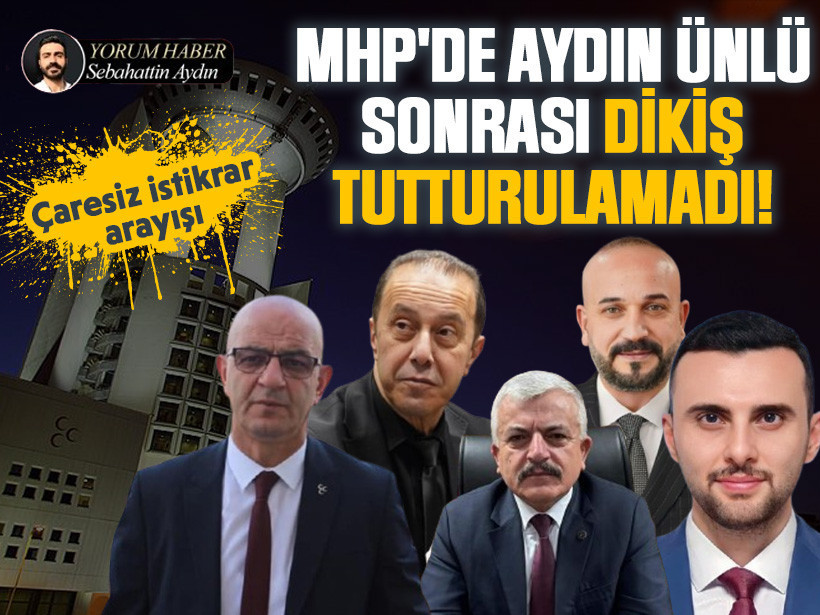 Çaresiz istikrar arayışı: MHP'de Aydın Ünlü sonrası dikiş tutturulamadı!