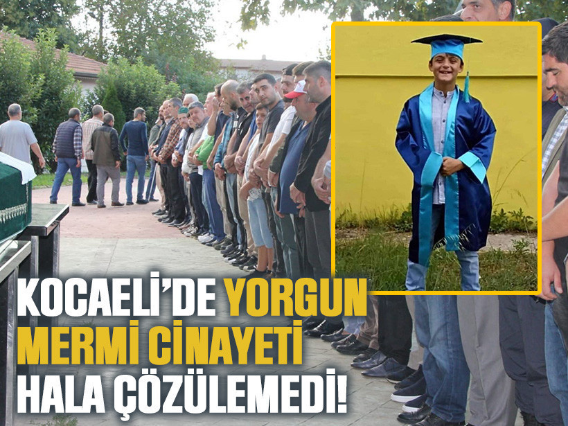 Kocaeli’de yorgun mermi cinayeti hala çözülemedi!
