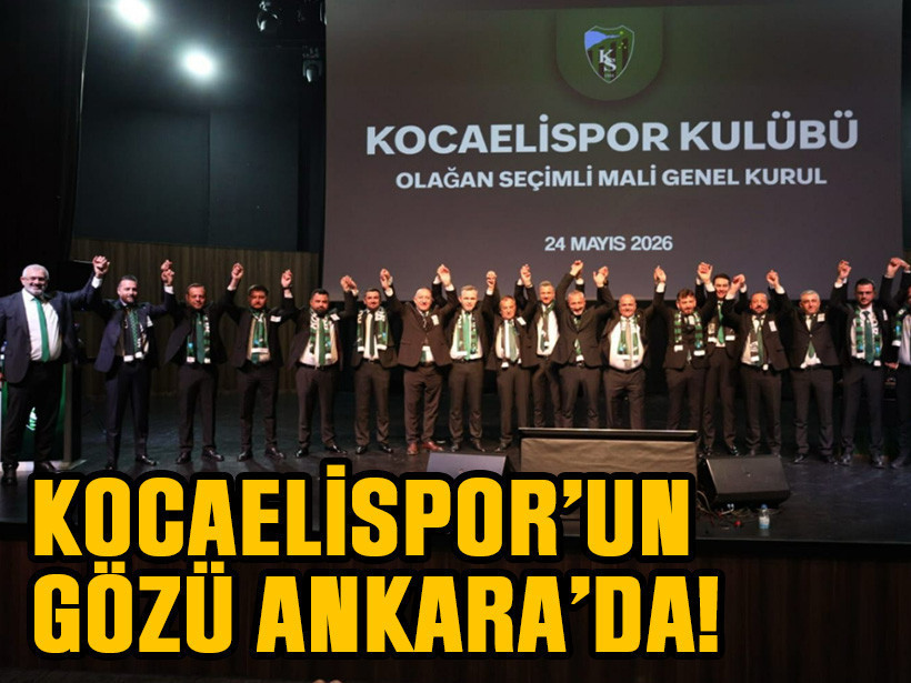 Kocaelispor’un gözü Ankara’da! Kritik zirvede yerini aldı