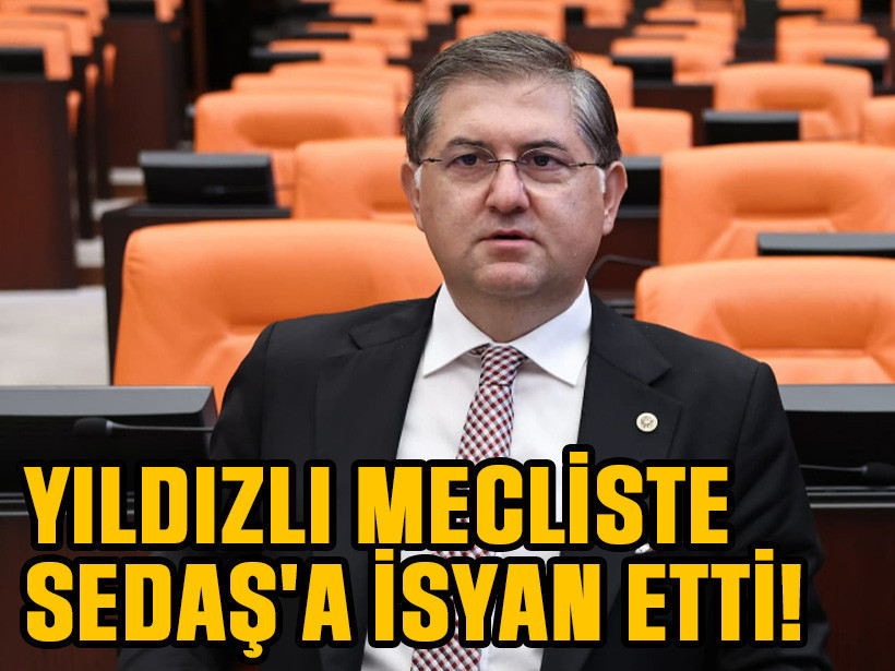 Yıldızlı mecliste SEDAŞ'a isyan etti!