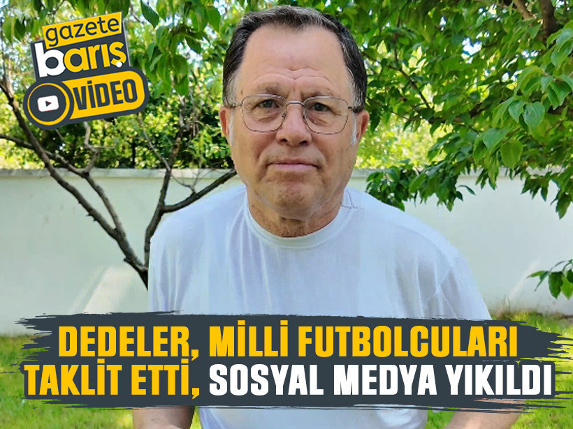 Dedeler, milli futbolcuları taklit etti, sosyal medya yıkıldı