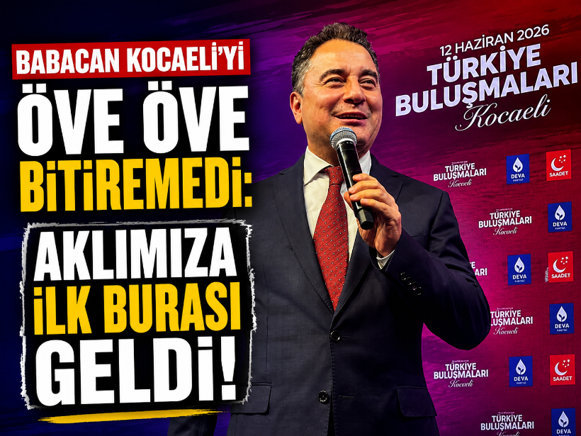 Babacan Kocaeli’yi öve öve bitiremedi: Aklımıza ilk burası geldi!