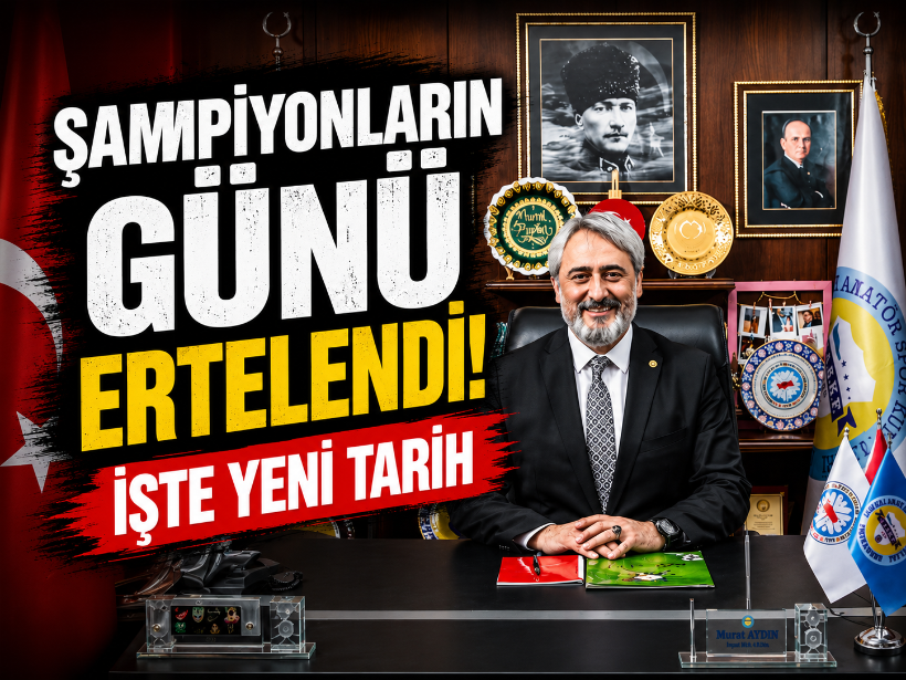 Şampiyonların günü ertelendi! İşte yeni tarih