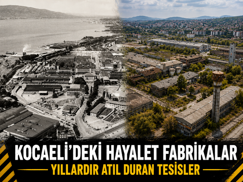 Kocaeli'deki hayalet fabrikalar: Yıllardır atıl duran tesisler