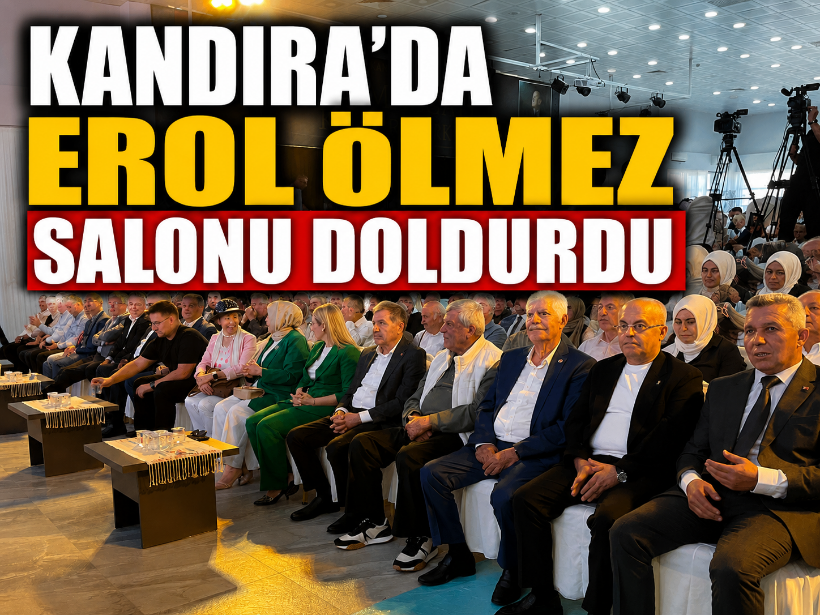 Kandıra'da Erol Ölmez salonu doldurdu