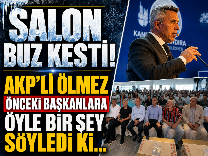 Salon buz kesti! AKP'li Ölmez önceki başkanlara öyle bir şey söyledi ki...