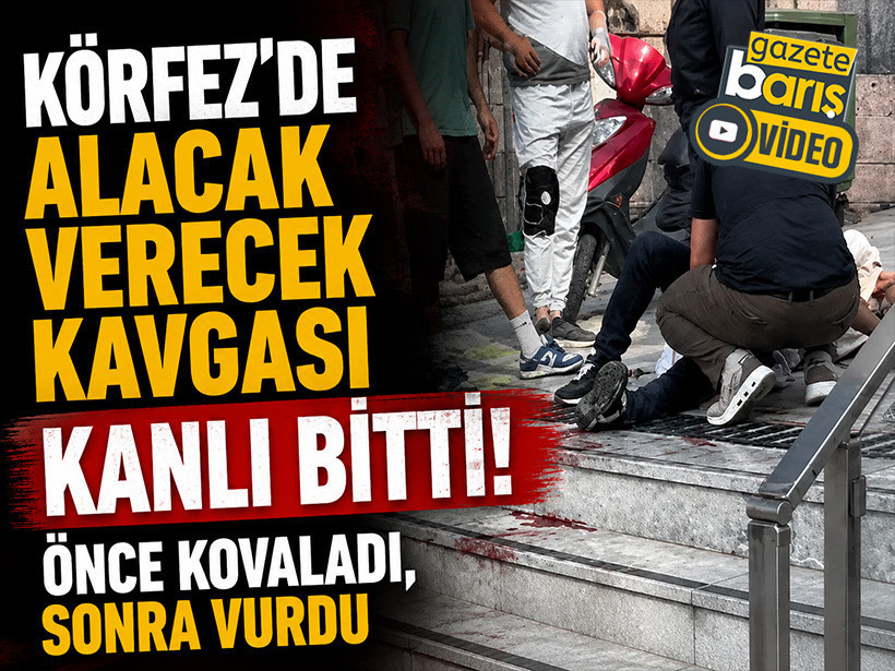 Körfez'de alacak verecek kavgası kanlı bitti! Önce kovaladı, sonra vurdu