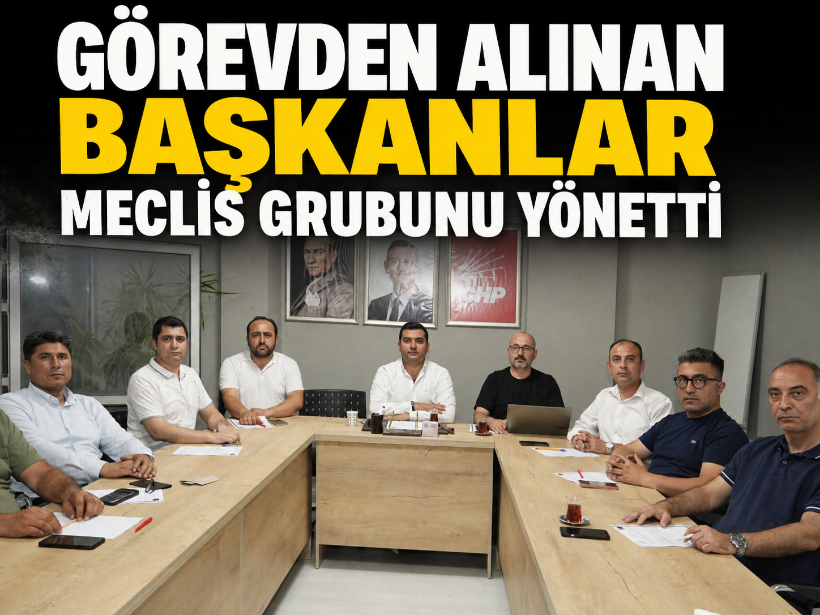 CHP Kocaeli’de görevden alınan başkanlar meclis grubunu yönetti