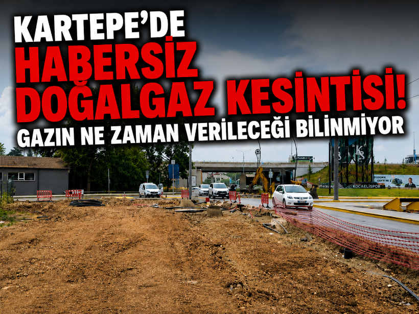 Kartepe'de habersiz doğalgaz kesintisi! Gazın ne zaman verileceği bilinmiyor