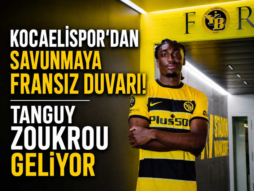 Kocaelispor'dan savunmaya Fransız duvarı! Tanguy Zoukrou geliyor