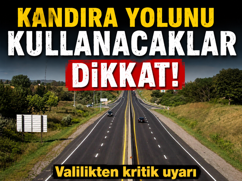Kandıra yolunu kullanacaklar dikkat! Valilikten kritik uyarı