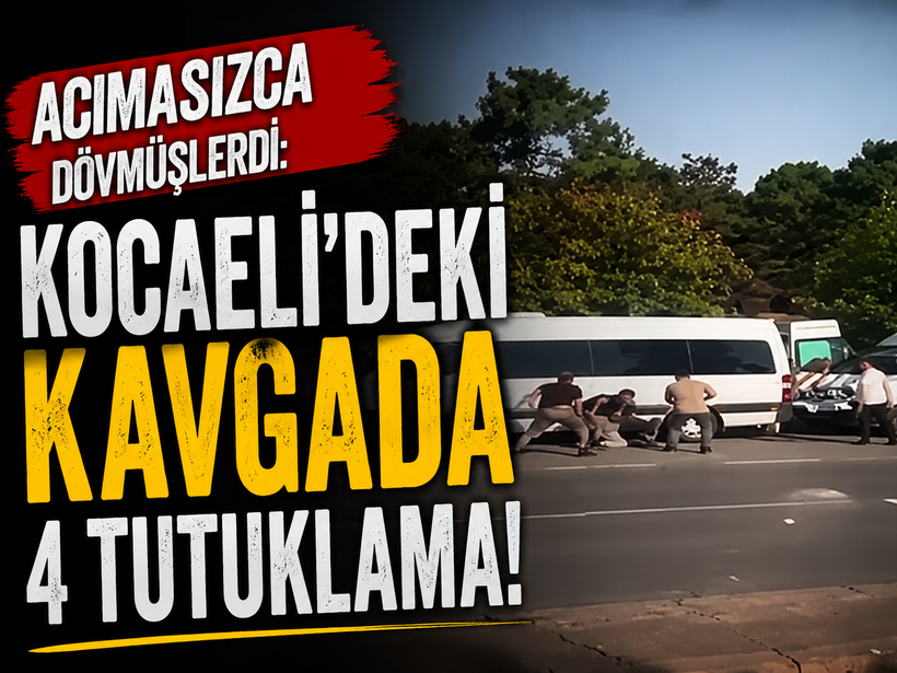 Gebze'deki sopalı trafik saldırısında 4 kişi tutuklandı