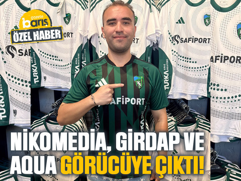 Nikomedia, Girdap ve Aqua görücüye çıktı! İşte yeni sezon formaları