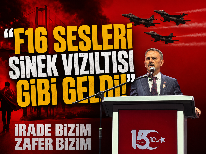 Vali Aktaş: F16 sesleri sinek vızıltısı gibi geldi!