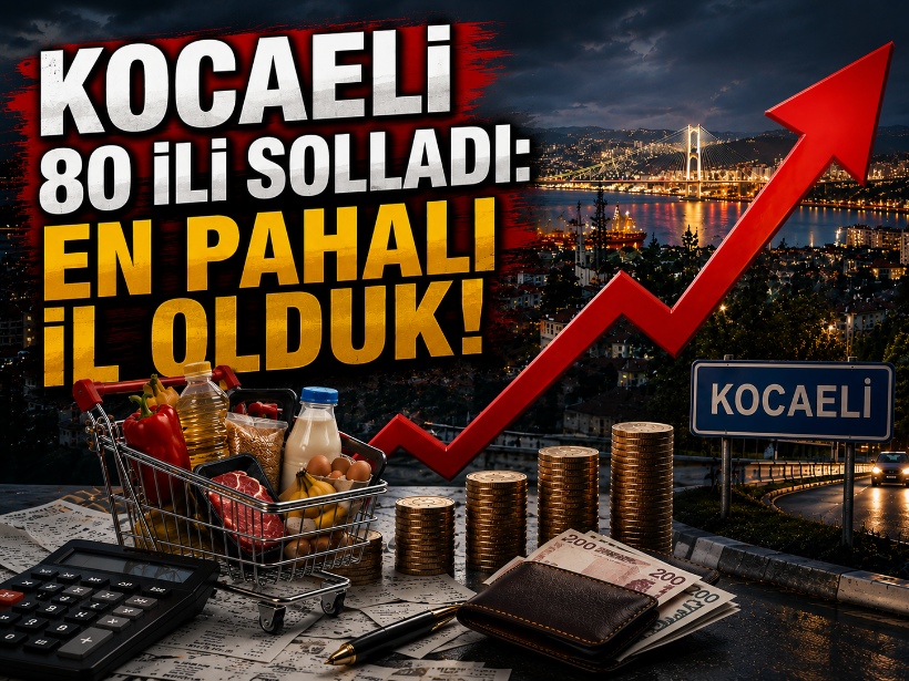 Kocaeli 80 ili solladı: En pahalı il olduk!