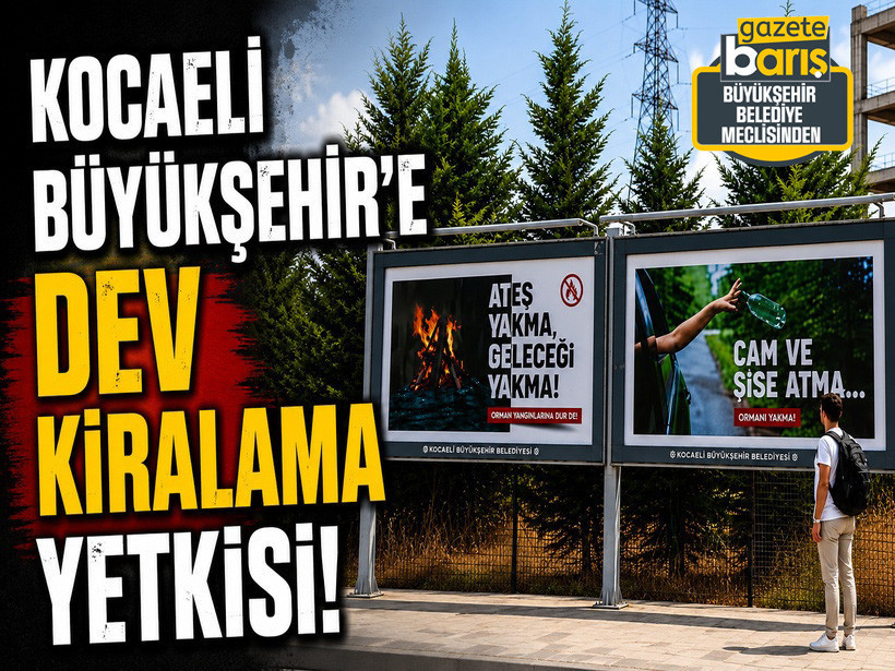 Kocaeli Büyükşehir’e dev kiralama yetkisi!
