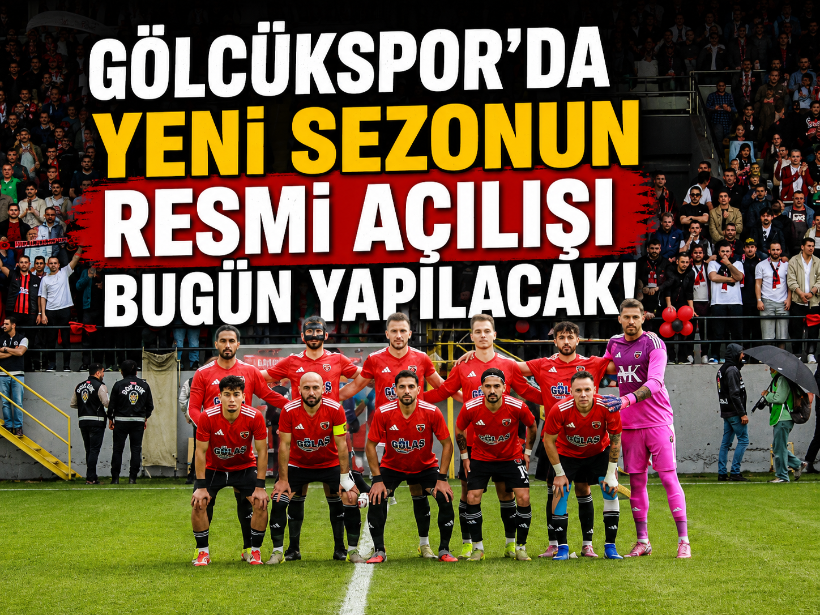 Gölcükspor’da yeni sezonun resmi açılışı bugün yapılacak
