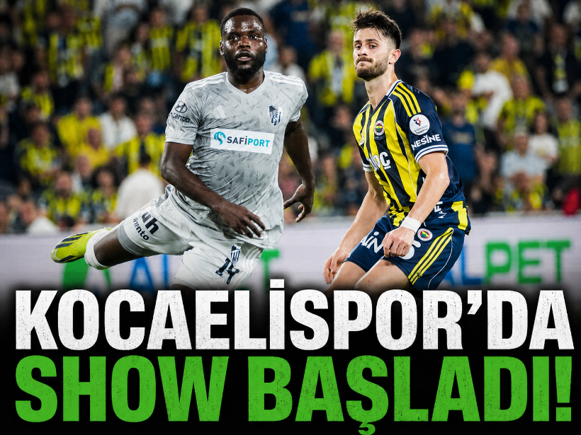 Kocaelispor'da Show başladı!