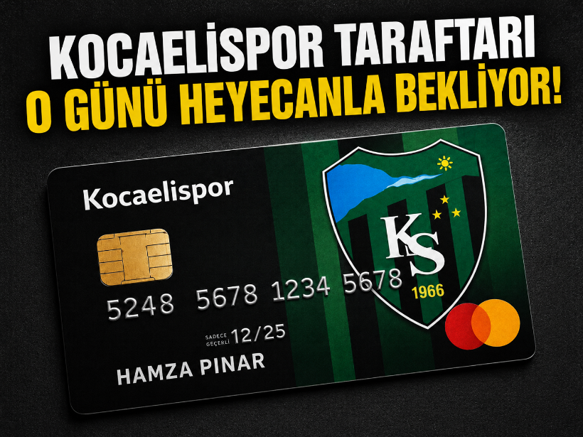 Kocaelispor taraftarı o günü heyecanla bekliyor!