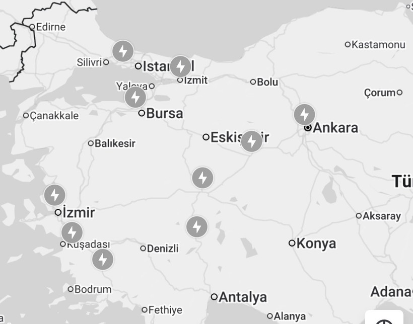 11 yeni istasyon: Listede Kocaeli ve İstanbul’da var