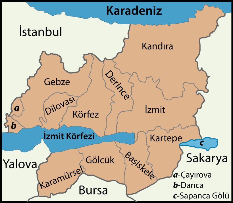 Kocaeli Doğu-Batı diye ikiye ayrıldı