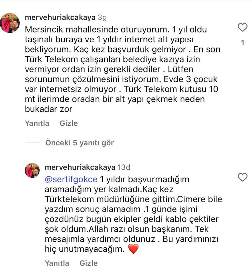 Sertif Gökçe vatandaşın bir yıllık mağduriyetini bir günde bitirdi!