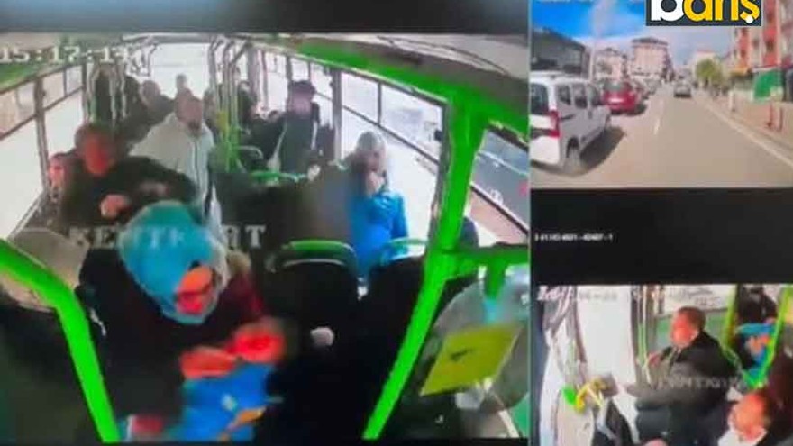 Çayırova’da otobüs şoförü, fenalaşan çocuğu hastaneye yetiştirdi