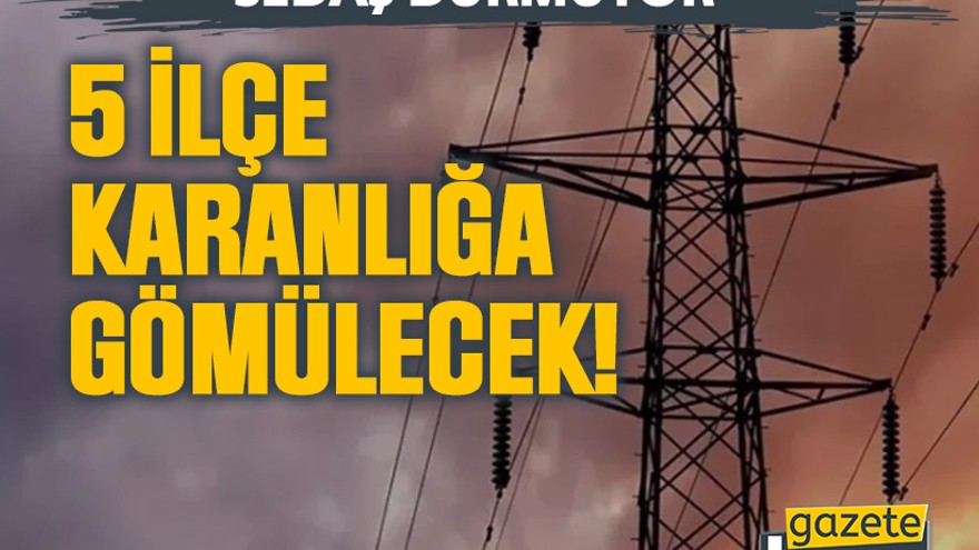 SEDAŞ durmuyor: Kocaeli’de 5 ilçede elektrik kesilecek! (27 Nisan 2025 Pazar)