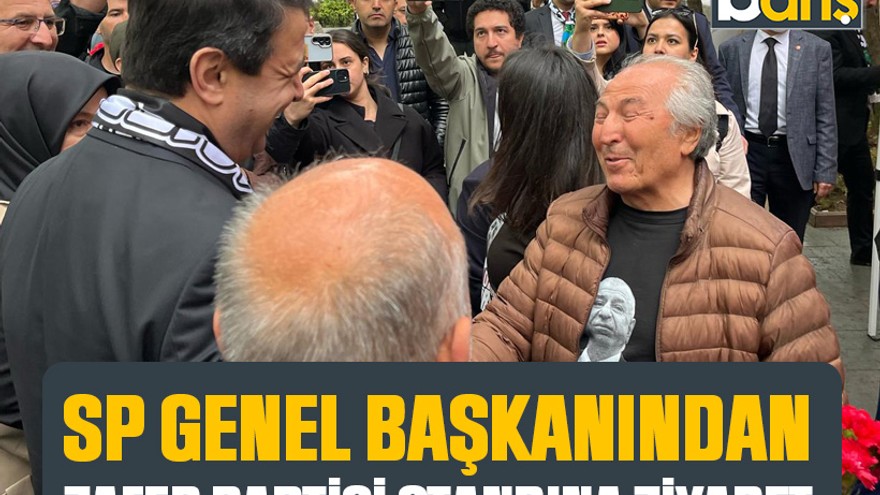 SP Genel Başkanından Zafer Partisi standına ziyaret