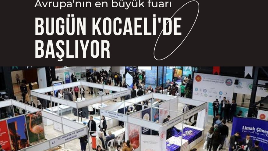 Avrupa’nın en büyük kariyer fuarı, bugün Kocaeli’de başlıyor