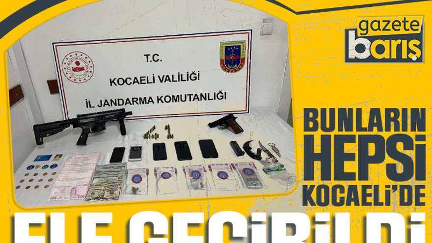 Kocaeli'de uyuşturucu operasyonu: 1 şüpheli tutuklandı