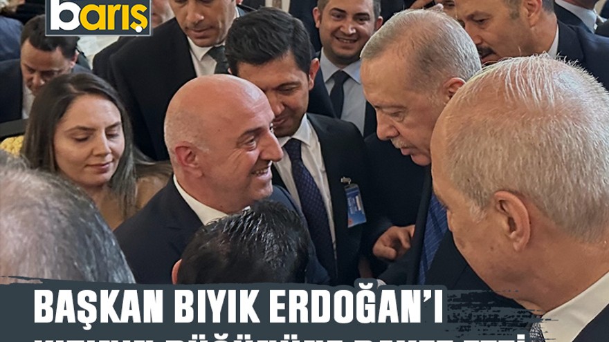 Başkan Bıyık Erdoğan’ı kızının düğününe davet etti