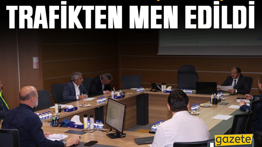 Kocaeli’de o toplu taşıma araçları trafikten men edildi