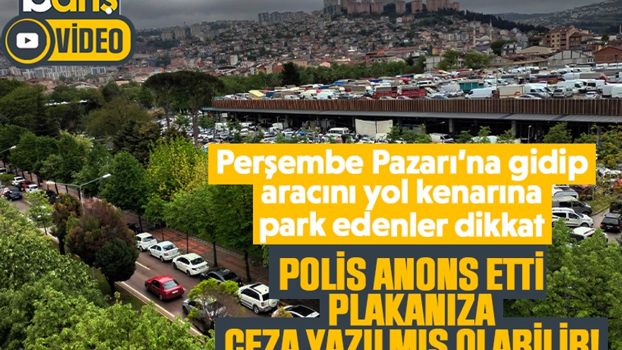 Perşembe Pazarı'na giden sürücülere, polisten uyarı