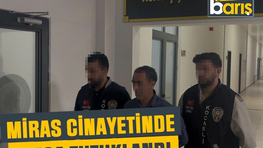Kocaeli'deki miras cinayetinde amca tutuklandı