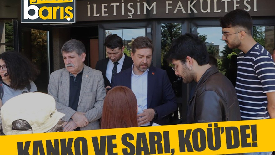 Kanko ve Sarı, KOÜ’de!