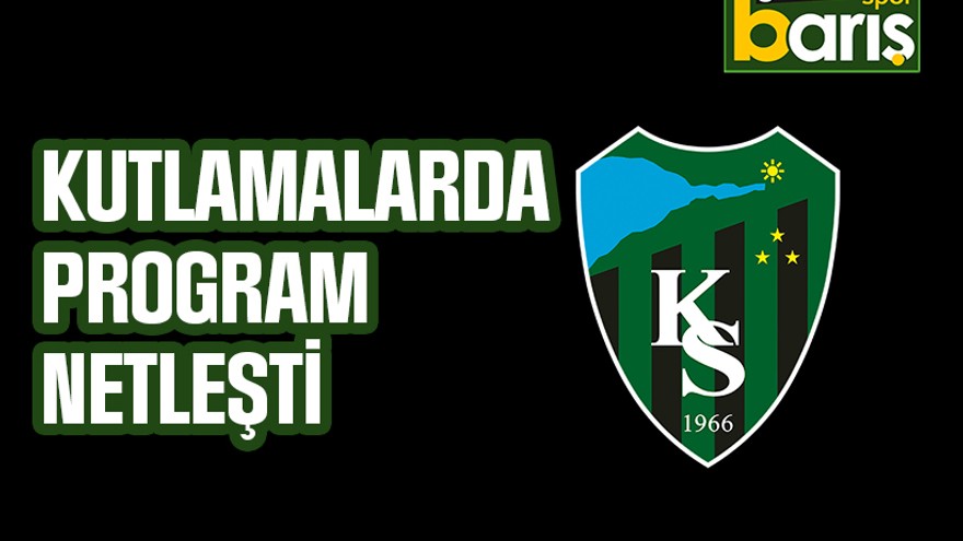 Kutlamalarda program netleşti