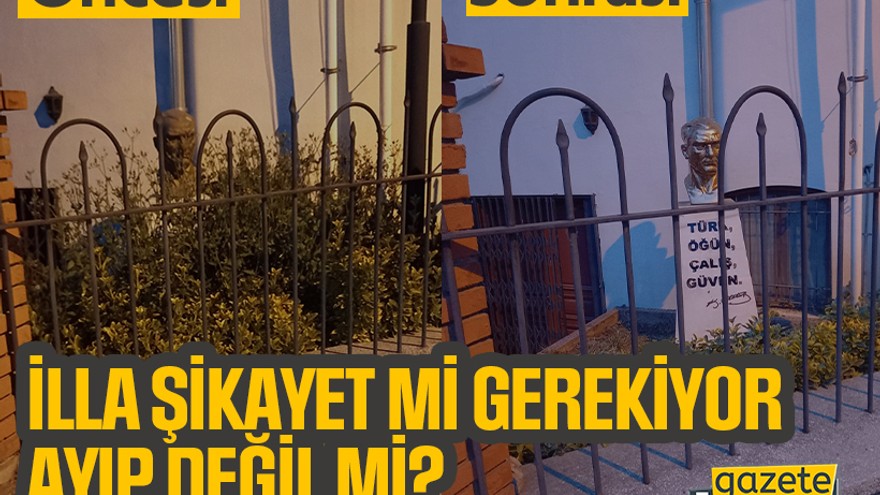 İlla şikayet mi gerekiyor, ayıp değil mi?