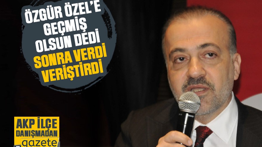 Özgür Özel'e geçmiş olsun dedi, sonra verdi veriştirdi