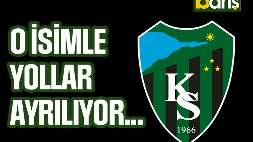 Kocaelispor’da bir ayrılık daha
