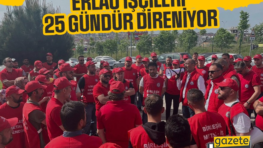 Erlau işçileri 25 gündür direniyor