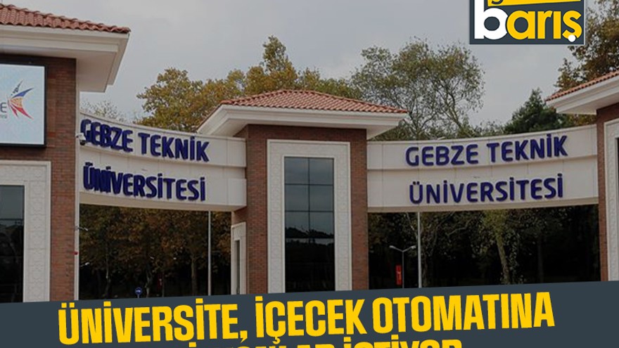 Üniversite, içecek otomatına milyonlar istiyor